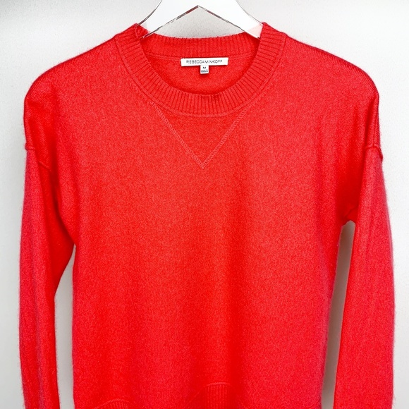 REBECCA MINKOFF Adelle Cashmere Crew Neck … - Picture 4 of 12